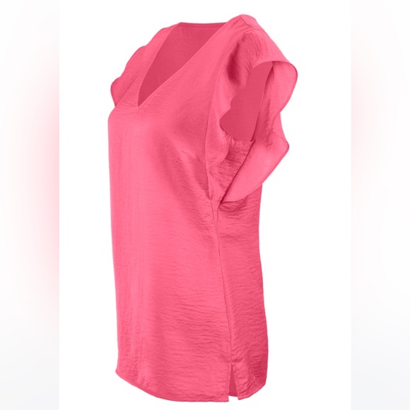 cabi NWOT Rose Top, Bright Pink, SMALL, Fall 21 - Picture 3 of 4